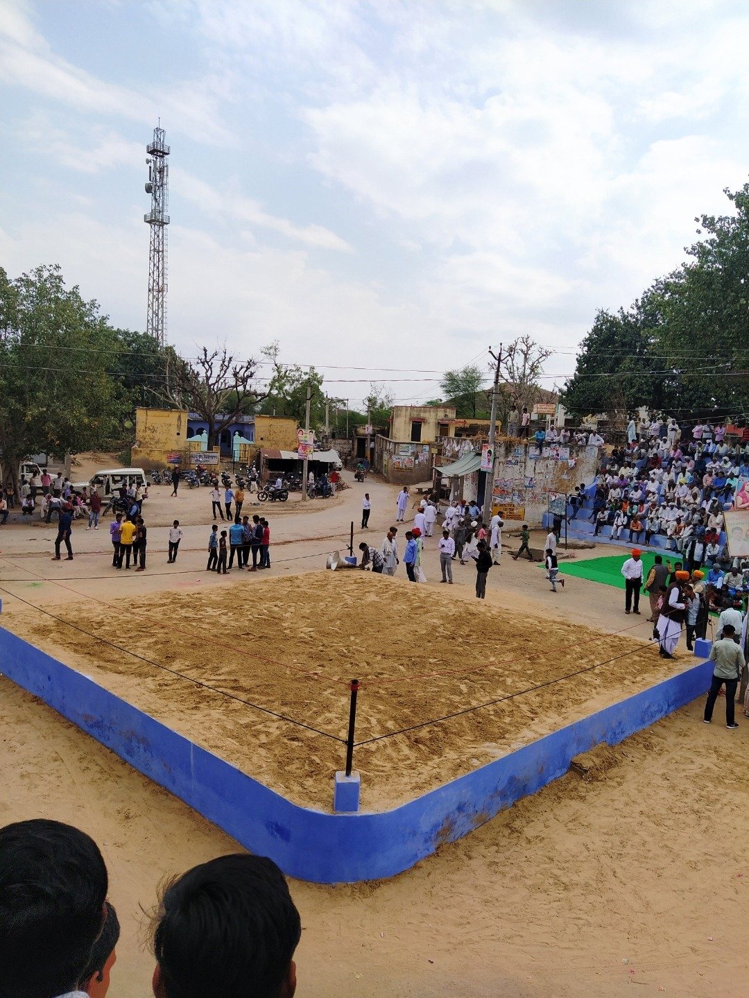 Dangal akhada aerial view