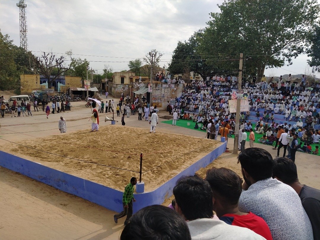 Dangal akhada crowd