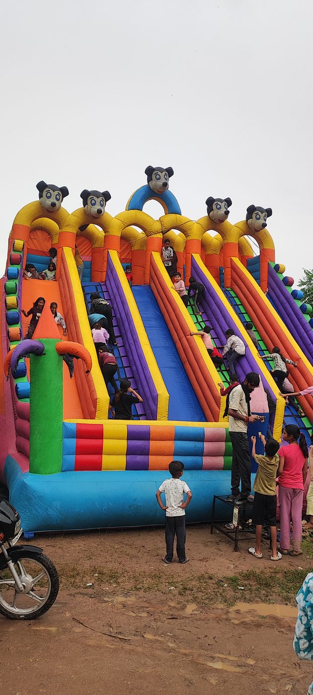 Goga Ji Mela inflatable slide