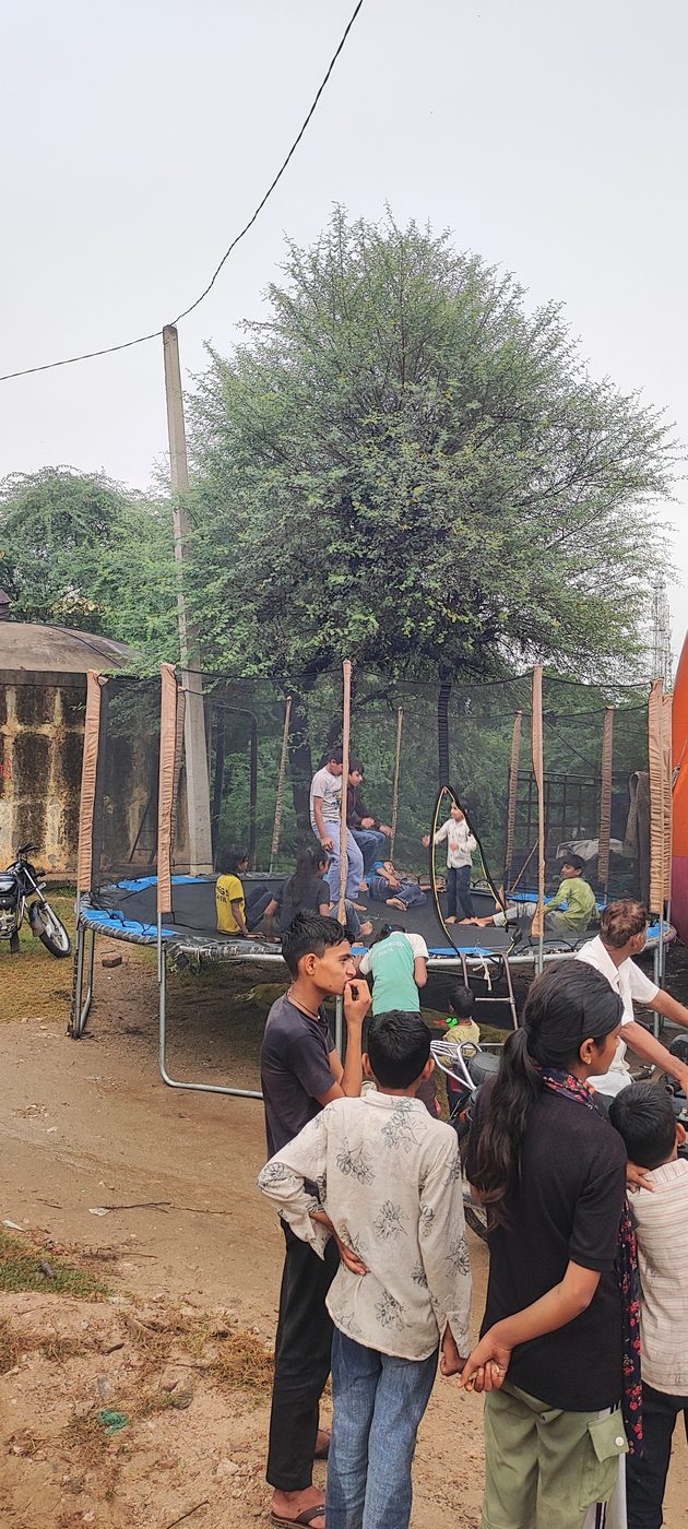 Goga Ji Mela trampoline jhula